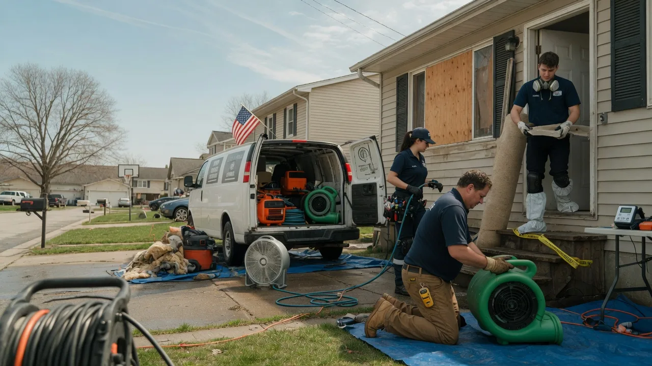 Water Damage Restoration in Welch, OK near me